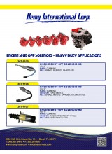 Hemy-Engine Shut-Off Solenoid 2017