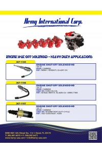 Hemy-Engine Shut-Off Solenoid 2017